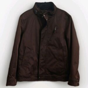 Banana Republic Dark Brown Bomber Jacket